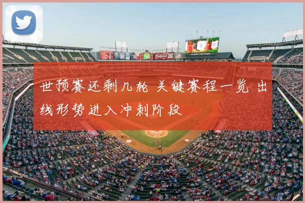世预赛还剩几轮 关键赛程一览 出线形势进入冲刺阶段